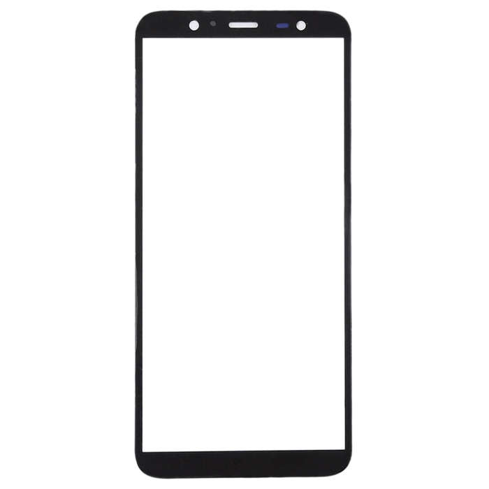 For Samsung Galaxy J8, J810F/DS, J810Y/DS, J810G/DS  10pcs Front Screen Outer Glass Lens (Black)