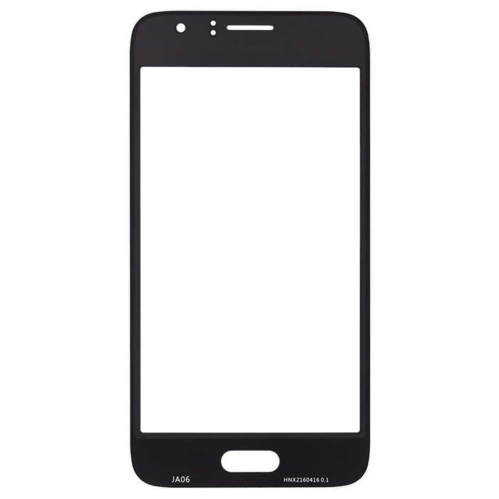 For Samsung Galaxy J1 (2016) / J120 10pcs Front Screen Outer Glass Lens (White)