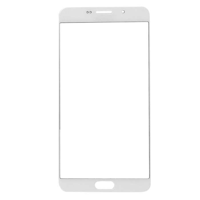 For Samsung Galaxy A9 (2016) / A900 10pcs Front Screen Outer Glass Lens (White)