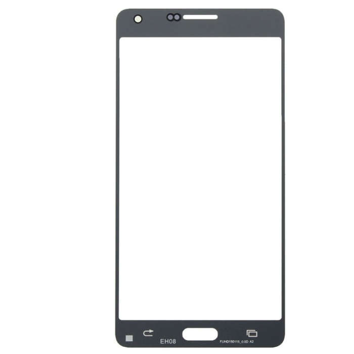 For Samsung Galaxy A7 (2015) 10pcs Front Screen Outer Glass Lens (Gold)