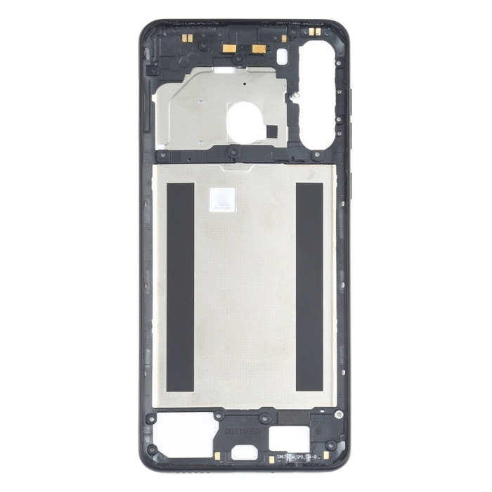 For Samsung Galaxy A21 SM-A215  Middle Frame Bezel Plate (Black)