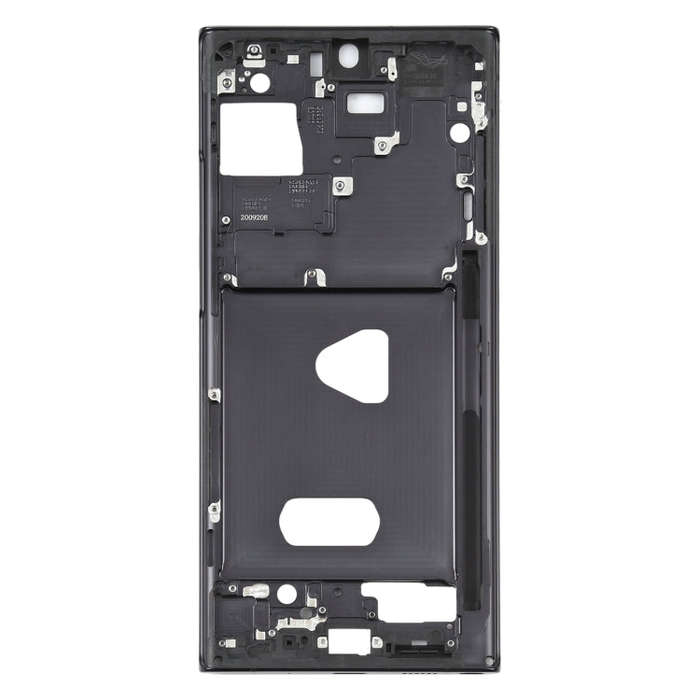 For Samsung Galaxy Note20 Ultra  Single Middle Frame Bezel Plate (Black)
