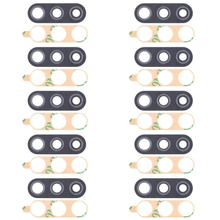 For Samsung Galaxy A11 SM-A115 10pcs Back Camera Lens