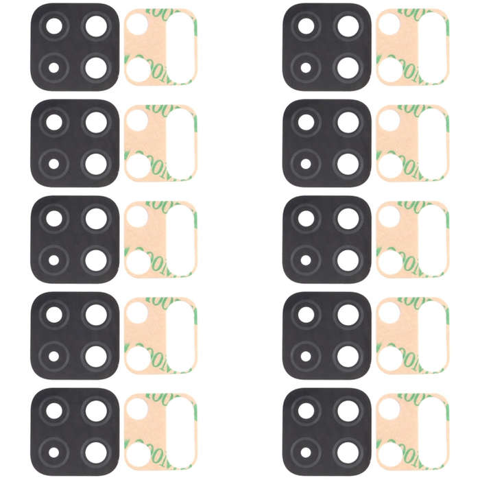 For Samsung Galaxy A22 SM-A225 10pcs Back Camera Lens