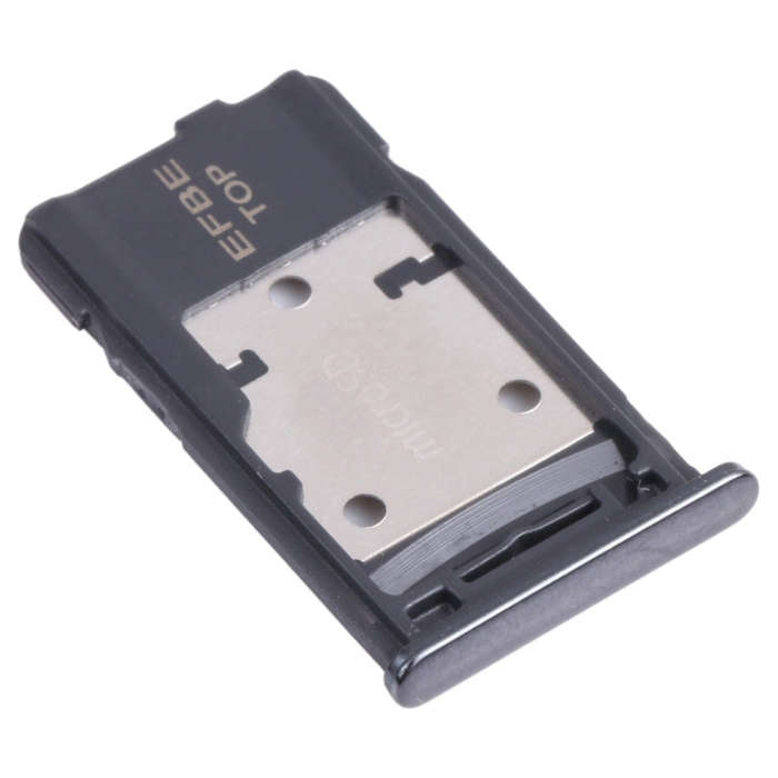For Samsung Galaxy M31s SM-M317 SIM Card Tray + SIM Card Tray + Micro SD Card Tray (Black)