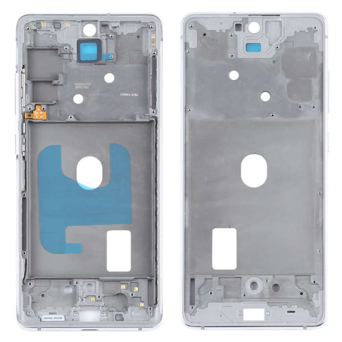 For Samsung Galaxy S20 FE Middle Frame Bezel Plate With Accessories (Silver)