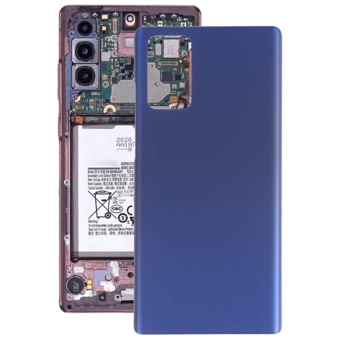 For Samsung Galaxy Note20 5G Battery Back Cover (Blue)