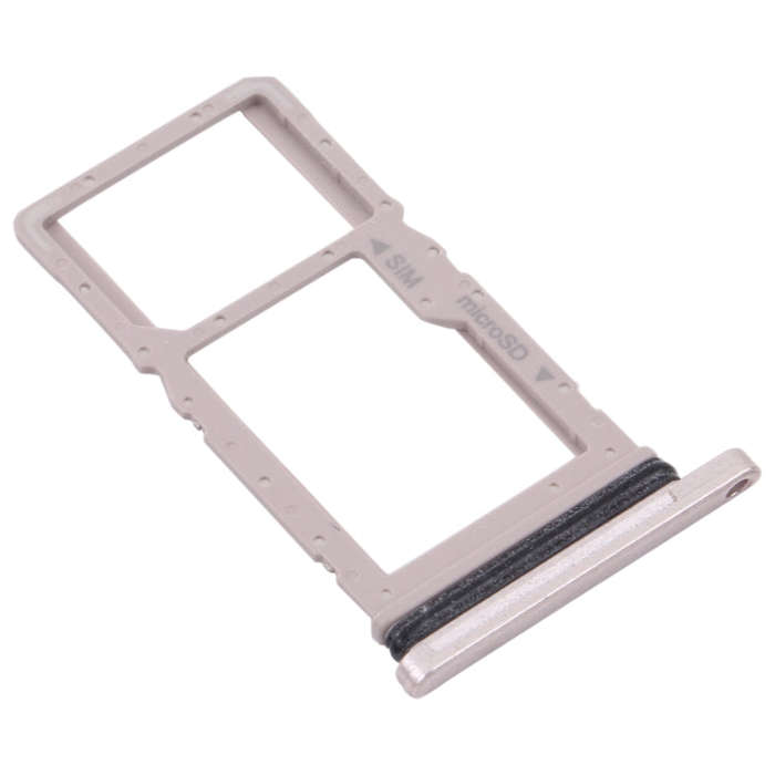 For Samsung Galaxy Tab A7 10.4 (2020) SM-T505 SIM Card Tray + Micro SD Card Tray (Gold)