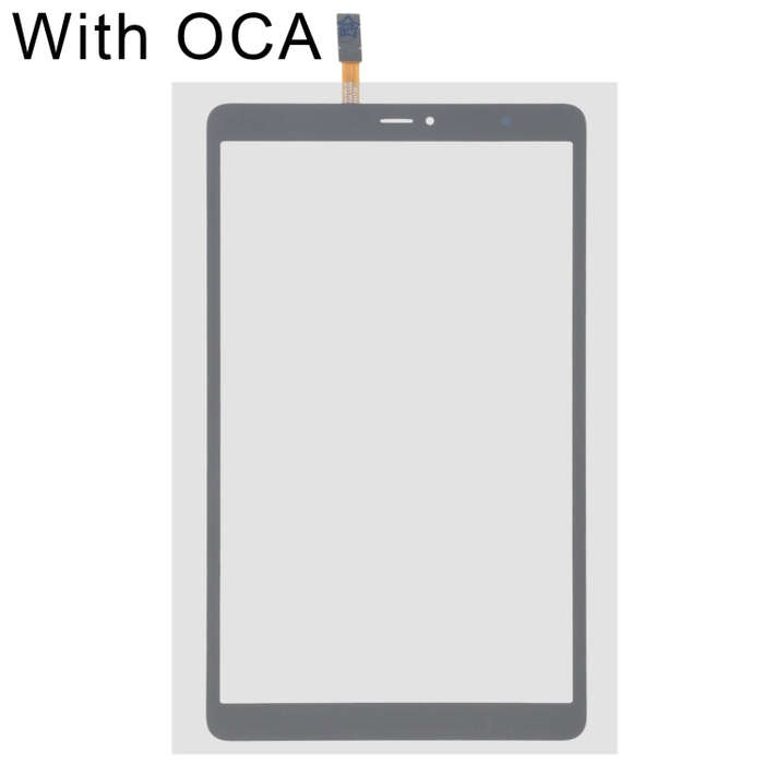 For Samsung Galaxy Tab A 8.0 & S Pen 2019 SM-P205  Touch Panel with OCA Optically Clear Adhesive ...