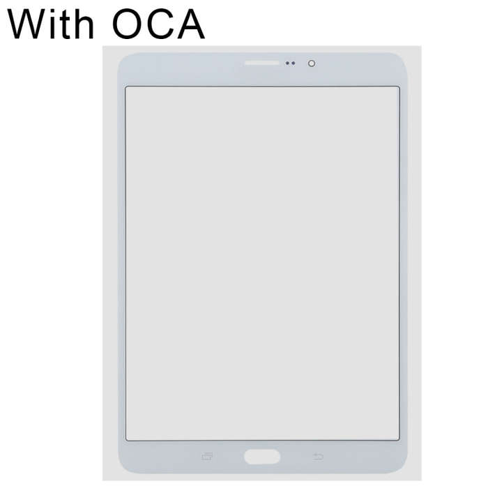 For Samsung Galaxy Tab S2 8.0 LTE / T719 Front Screen Outer Glass Lens with OCA Optically Clear A...