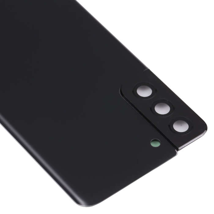 For Samsung Galaxy S21+ 5G Battery Back Cover with Camera Lens Cover (Black)