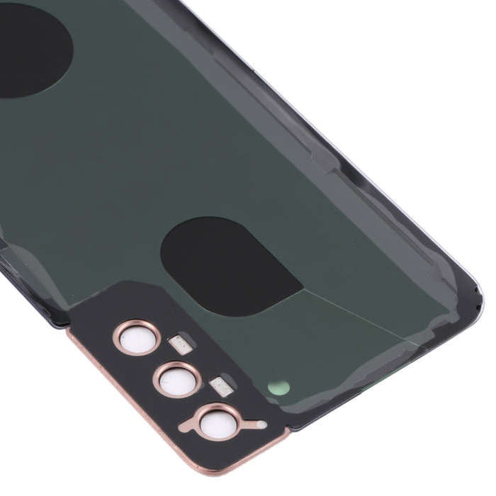 For Samsung Galaxy S21+ 5G Battery Back Cover with Camera Lens Cover (Pink)