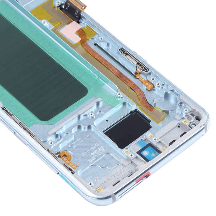 OLED LCD Screen for Samsung Galaxy S8+ SM-G955 With Digitizer Full Assembly with Frame (Blue)