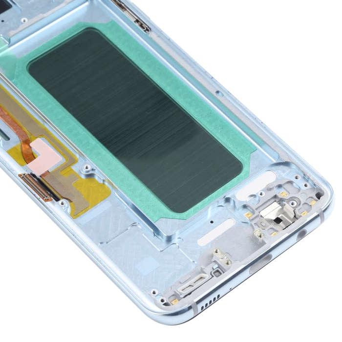 OLED LCD Screen for Samsung Galaxy S8+ SM-G955 With Digitizer Full Assembly with Frame (Blue)