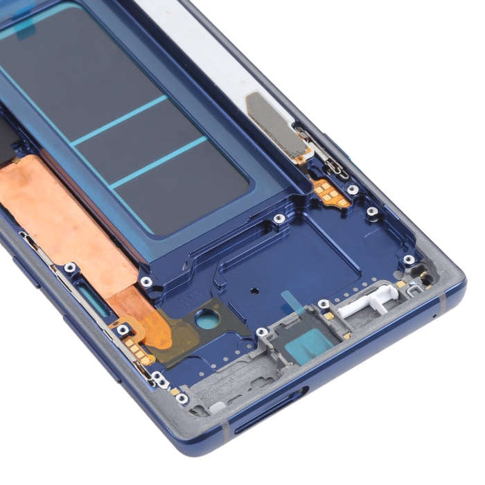 OLED LCD Screen for Samsung Galaxy Note9 SM-N960 Digitizer Full Assembly with Frame (Blue)