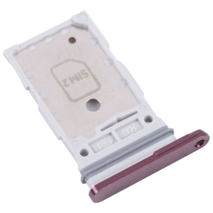 For Samsung Galaxy S22 Ultra 5G SM-S908B Original SIM Card Tray + SIM Card Tray (Purple)