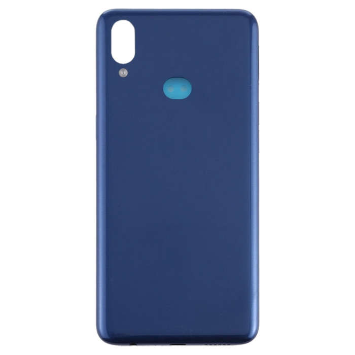 For Galaxy A10s Battery Back Cover with Side Keys (Blue)
