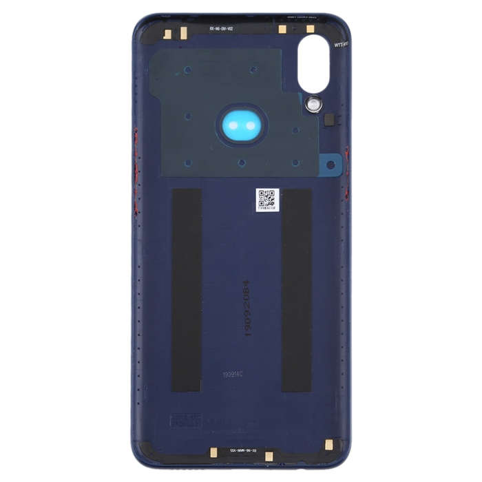 For Galaxy A10s Battery Back Cover with Side Keys (Blue)