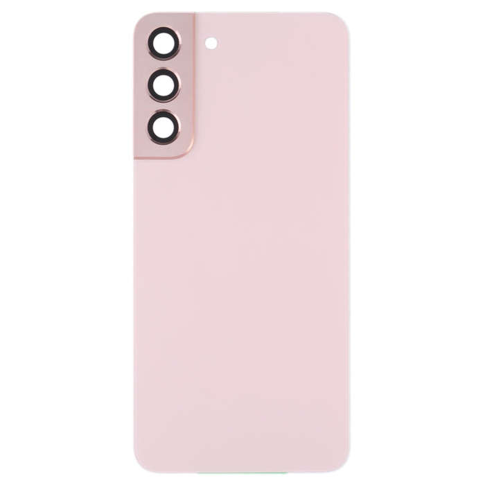 For Samsung Galaxy S22+ 5G SM-S906B Battery Back Cover with Camera Lens Cover (Gold)