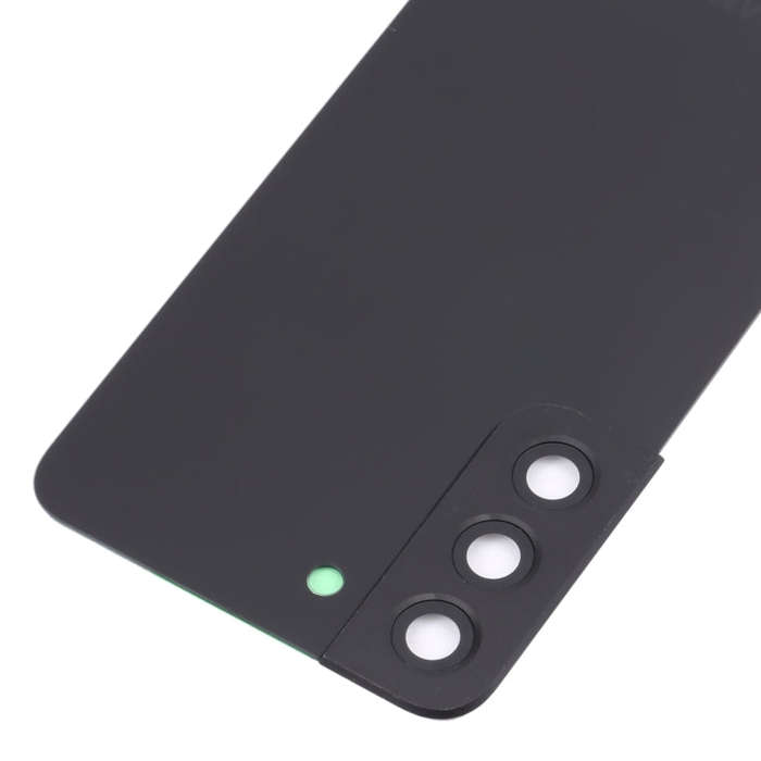 For Samsung Galaxy S22 5G SM-S901B Battery Back Cover with Camera Lens Cover (Black)