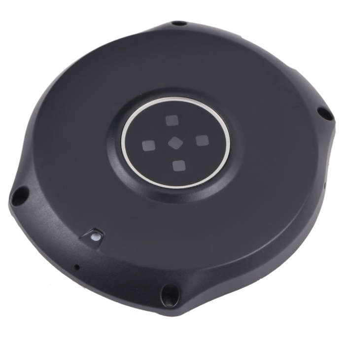 Rear Housing Cover with Glass Lens For Samsung Galaxy Watch 46mm SM-R800 (Black)