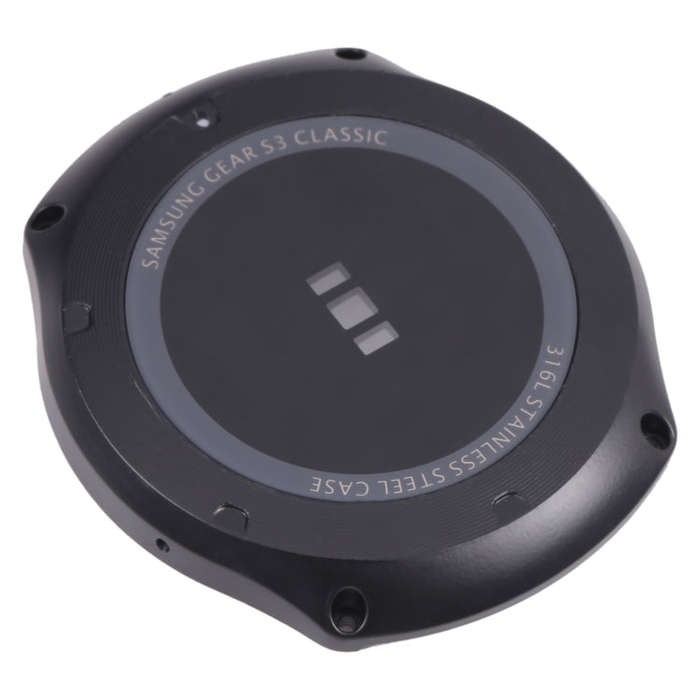 Rear Housing Cover with Glass Lens For Samsung Gear S3 Classic SM-R770 (Black)