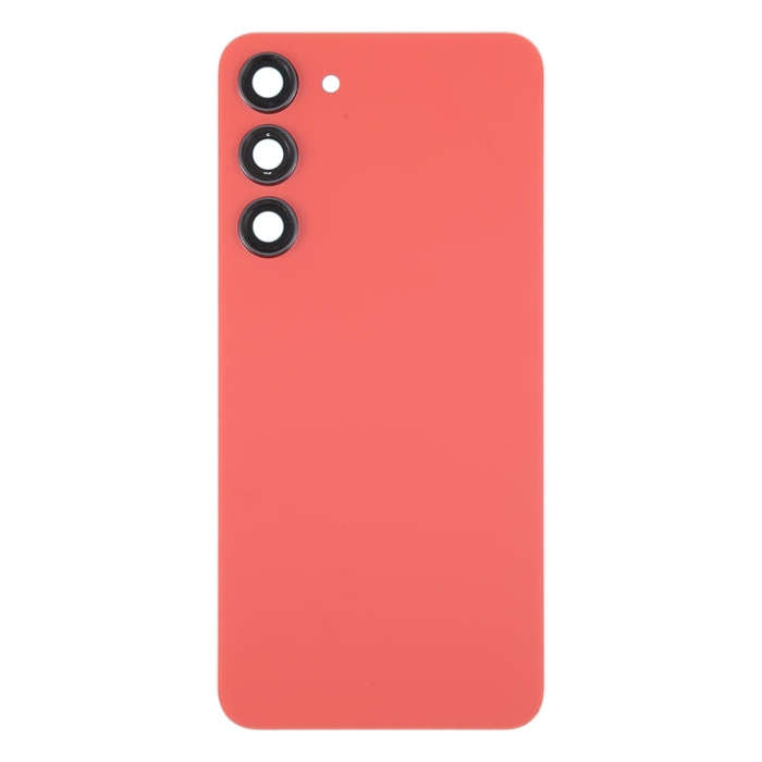 For Samsung Galaxy S23+ SM-S916B OEM Glass Battery Back Cover with Camera Lens Cover(Red)