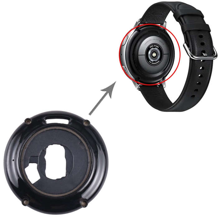 For Samsung Galaxy Watch Active2 40mm SM-R830 Original Rear Housing Cover (Black)