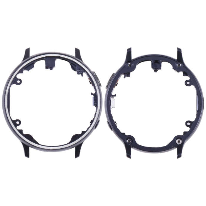 Aluminum Material LCD Screen Frame Bezel Plate For Samsung Galaxy Watch Active2 44mm SM-R820 (Black)