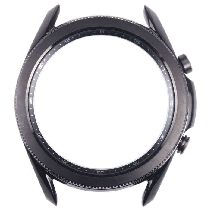 Original LCD Screen Frame Bezel Plate For Samsung Galaxy Watch 3 45mm SM-R840 (Black)