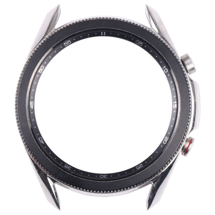 Original LCD Screen Frame Bezel Plate For Samsung Galaxy Watch 3 45mm SM-R840 (Silver)