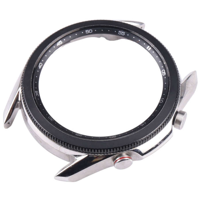 Original LCD Screen Frame Bezel Plate For Samsung Galaxy Watch 3 45mm SM-R840 (Silver)