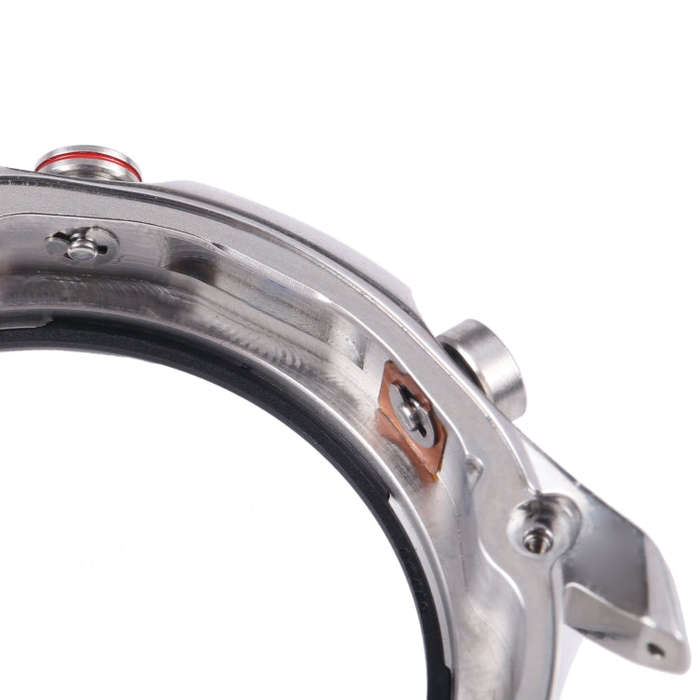 Original LCD Screen Frame Bezel Plate For Samsung Galaxy Watch 3 45mm SM-R840 (Silver)