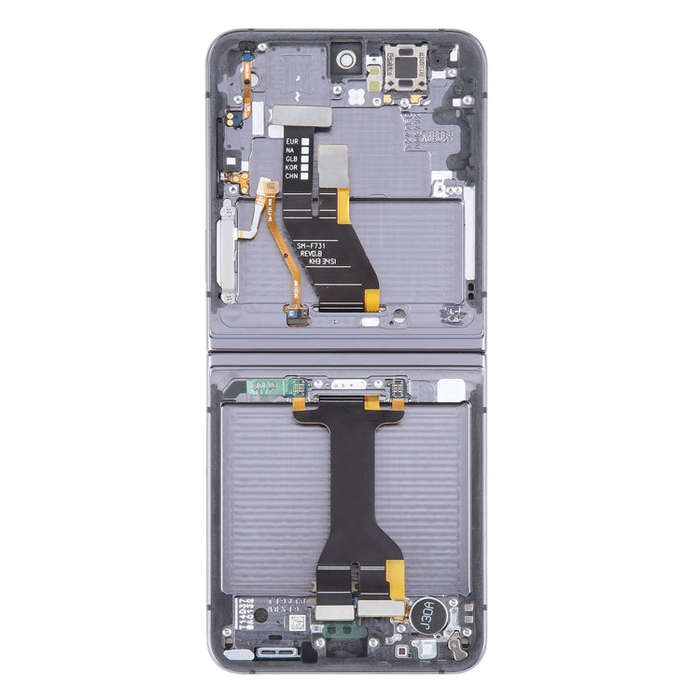 For Samsung Galaxy Z Flip5 SM-F731 Original LCD Screen Digitizer Full Assembly with Frame (Black)