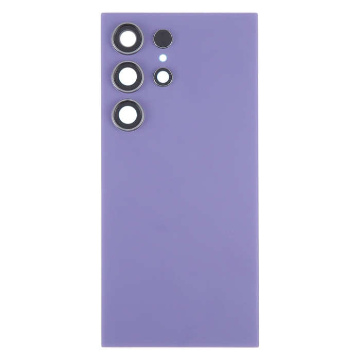 For Samsung Galaxy S24 Ultra SM-S928B OEM Battery Back Cover with Camera Lens Cover(Purple)