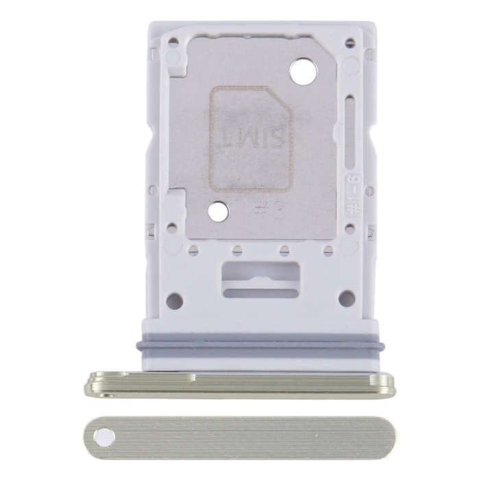 For Samsung Galaxy A55 SM-A556B Original SIM Card Tray + SIM / Micro SD Card Tray (Green)