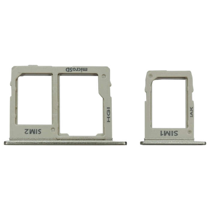 For Samsung Galaxy J4 2018 SM-J400 SIM Card Tray + SIM + Micro SD Card Tray (Gold)