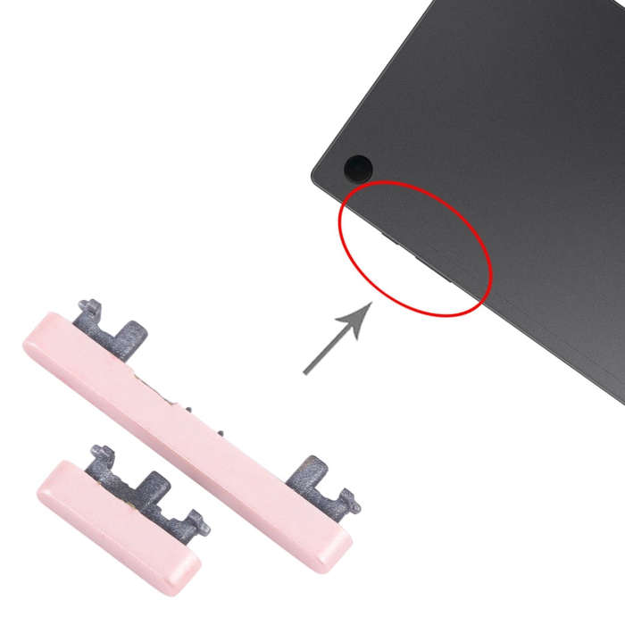 For Samsung Galaxy Tab A8 10.5 2021 SM-X200/X205 Original Power Button + Volume Control Button (P...