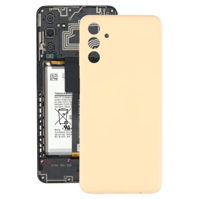 For Samsung Galaxy A13 5G SM-A136B Original Battery Back Cover(Orange)