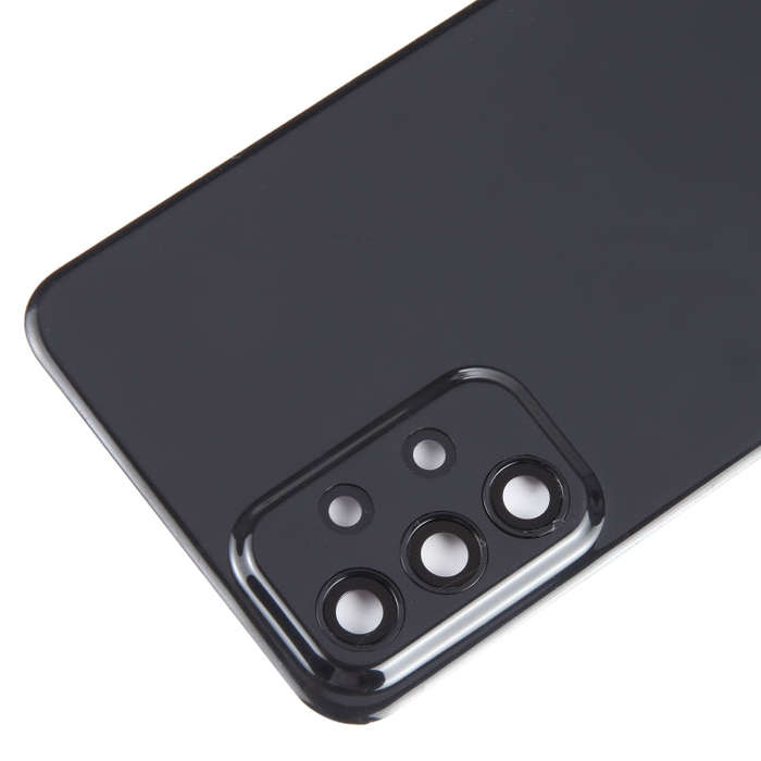 For Samsung Galaxy A23 4G SM-A235F Original Battery Back Cover with Camera Lens Cover (Black)
