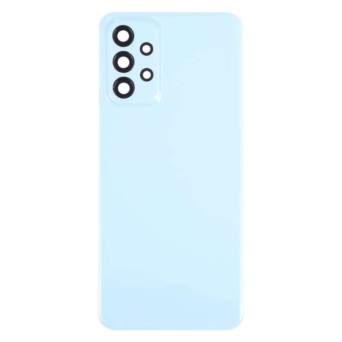 For Samsung Galaxy A23 4G SM-A235F Original Battery Back Cover with Camera Lens Cover(Blue)