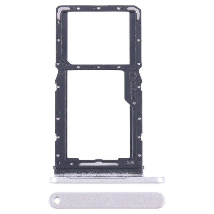 For Samsung Galaxy Tab A9 SM-X115 Original SIM + Micro SD Card Tray (Silver)
