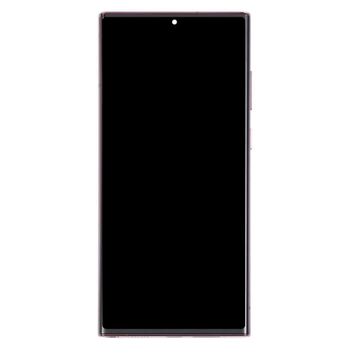 For Samsung Galaxy S22 Ultra 5G SM-S908B Original LCD Screen Digitizer Full Assembly with Frame (...