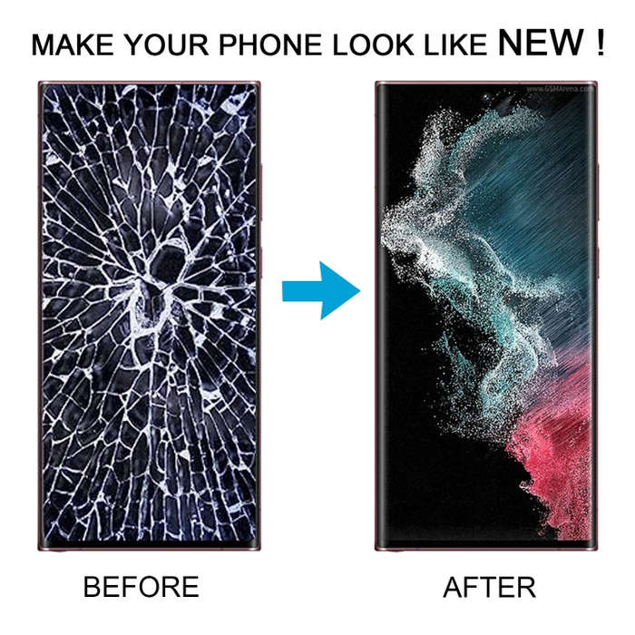 For Samsung Galaxy S22 Ultra 5G SM-S908B Original LCD Screen Digitizer Full Assembly with Frame (...