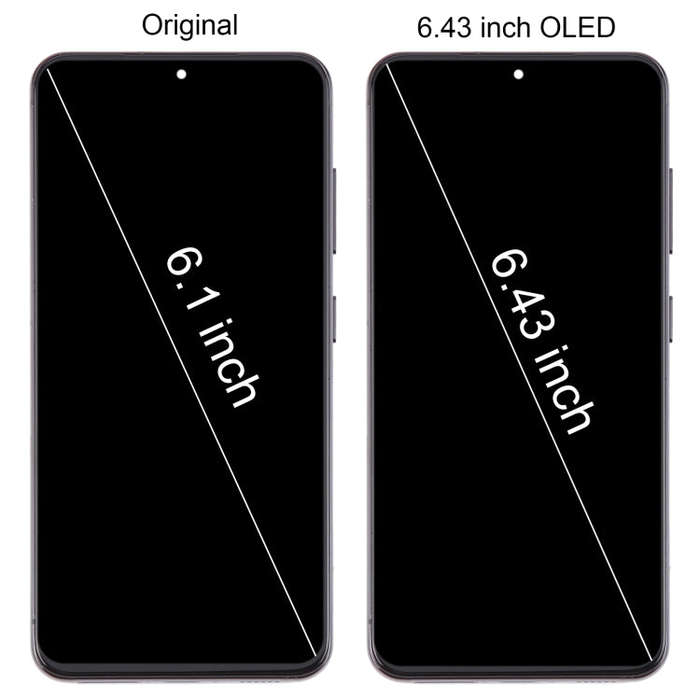 For Samsung Galaxy S23 SM-S911B 6.43 inch EU Version OLED LCD Screen Digitizer Full Assembly with...