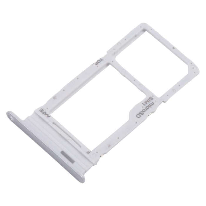 For Samsung Galaxy A16 SM-A165F Original SIM Card Tray + Micro SD Card Tray (Silver)