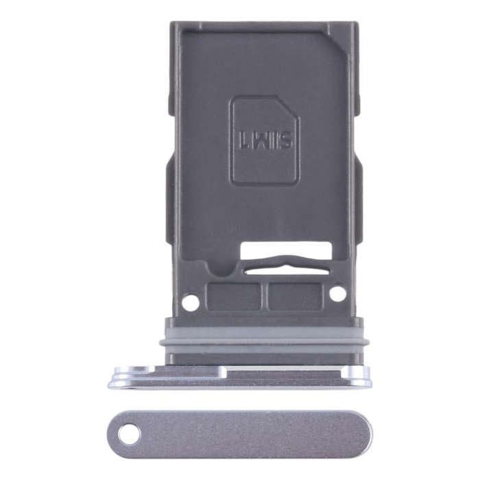 For Samsung Galaxy S24 SM-S921B Original SIM Card Tray (Baby Blue)