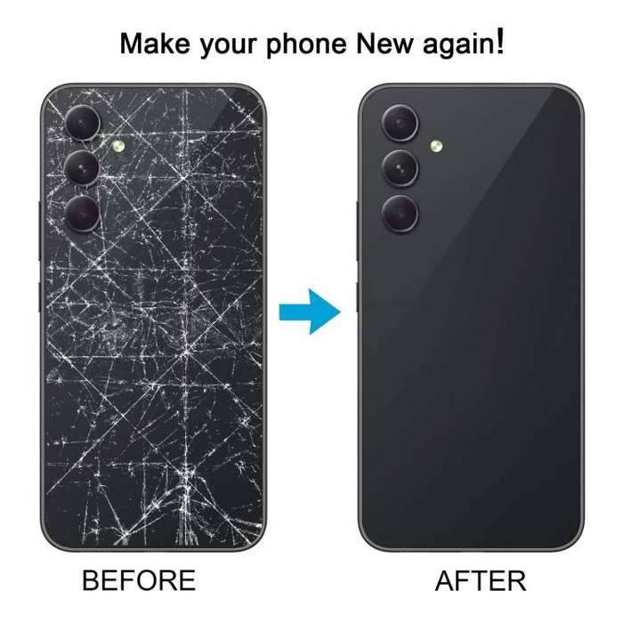 For Samsung Galaxy A54 SM-A546B Battery Back Cover(Black)