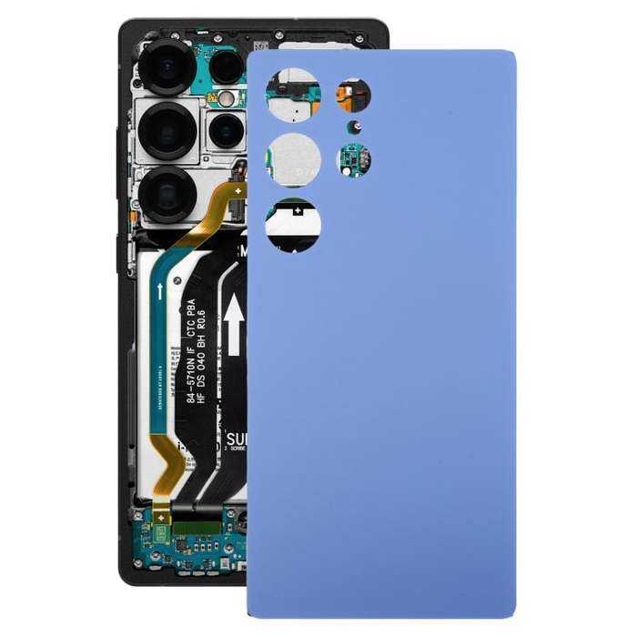 For Samsung Galaxy S25 Ultra SM-S9386 OEM Battery Back Cover(Sea Blue)