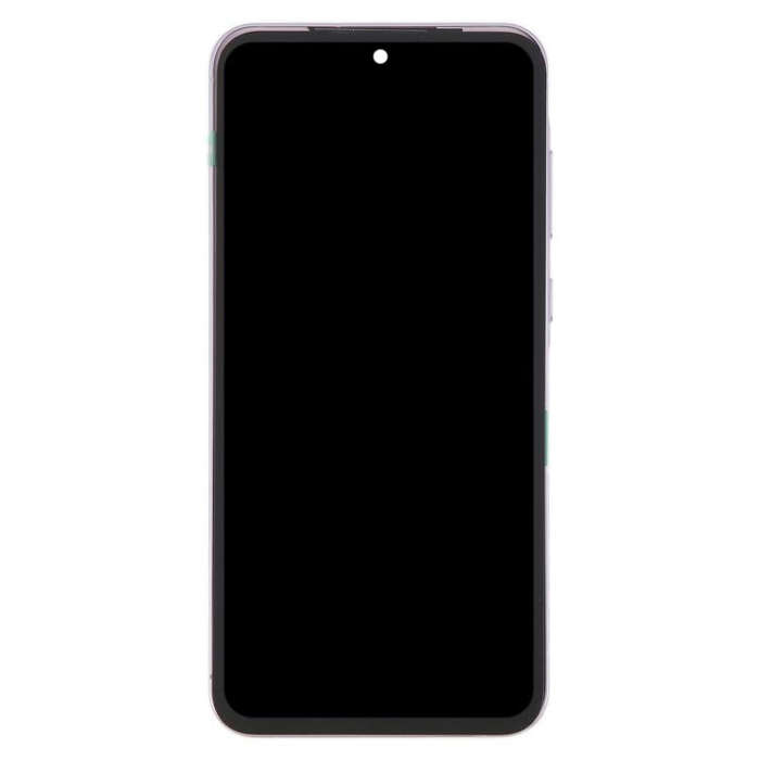 For Samsung Galaxy A55 SM-A556B Original LCD Screen Digitizer Full Assembly with Frame (Pink)
